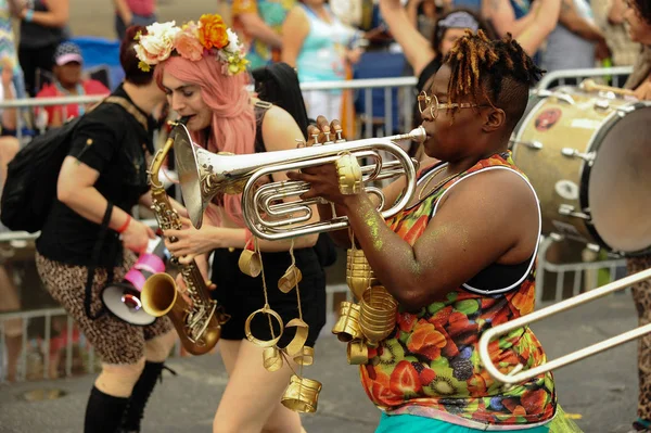 35 roční Mermaid Parade — Stock fotografie