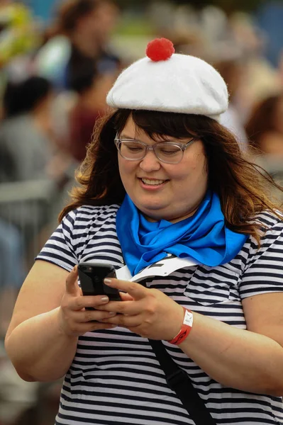 De 35e jaarlijkse Mermaid Parade — Stockfoto