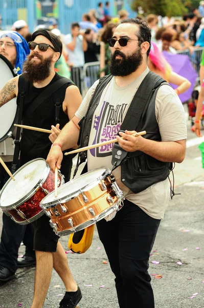 35 yıllık Mermaid Parade — Stok fotoğraf