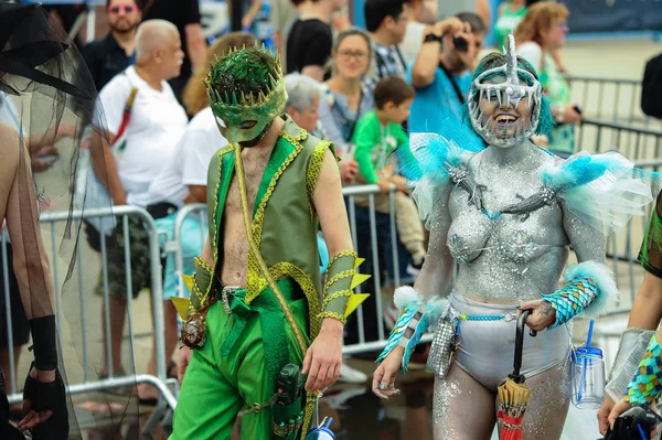 The 35th Annual Mermaid Parade — Stock Photo, Image