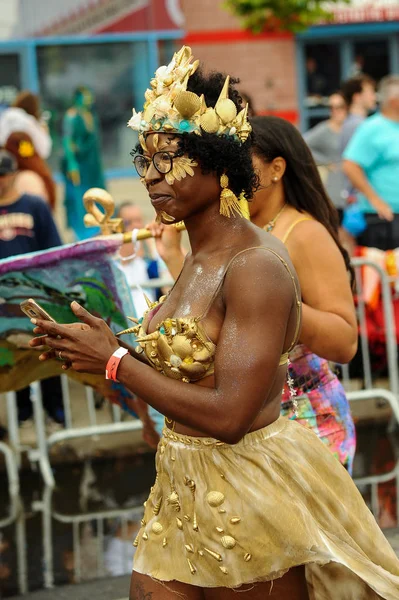 35 roční Mermaid Parade — Stock fotografie