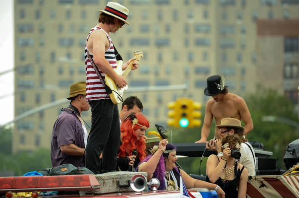 35 yıllık Mermaid Parade — Stok fotoğraf