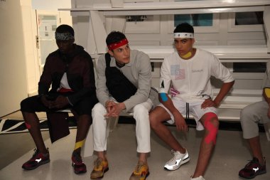 Dyne sunu sırasında Nyfw