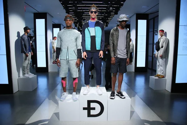 Dyne presentation during NYFW — Stock Photo, Image