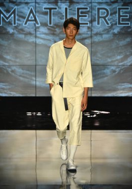 Matiere gösterisi sırasında Nyfw