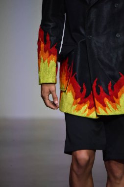  Sanchez-Kane gösterisi sırasında Nyfw