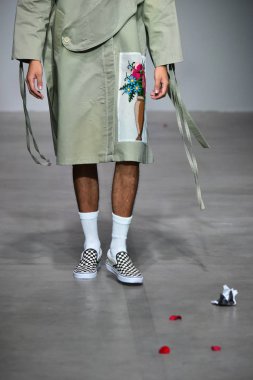  Sanchez-Kane gösterisi sırasında Nyfw