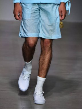  Sanchez-Kane gösterisi sırasında Nyfw