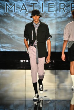 Matiere gösterisi sırasında Nyfw