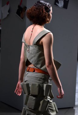  Sanchez-Kane gösterisi sırasında Nyfw