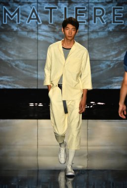 Matiere gösterisi sırasında Nyfw