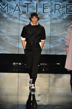Matiere gösterisi sırasında Nyfw