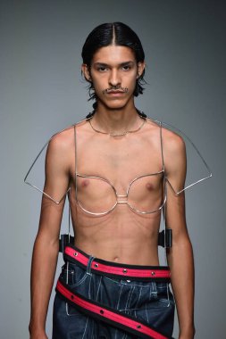  Sanchez-Kane gösterisi sırasında Nyfw
