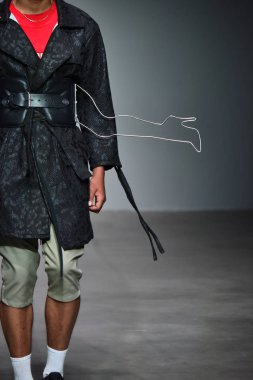  Sanchez-Kane gösterisi sırasında Nyfw