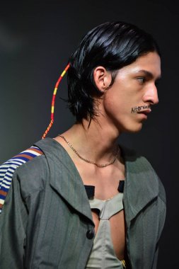  Sanchez-Kane gösterisi sırasında Nyfw