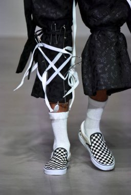  Sanchez-Kane gösterisi sırasında Nyfw