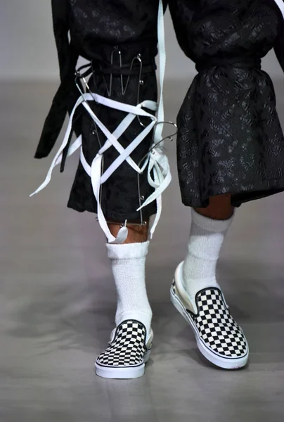  Sanchez-Kane gösterisi sırasında Nyfw