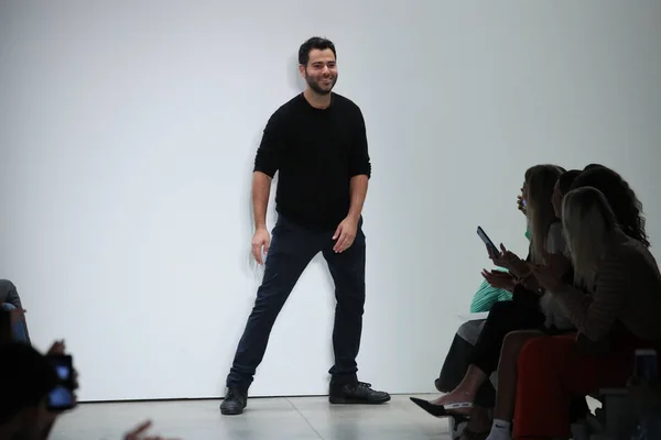 New York September Designer Jonathan Simkhai Walks Runway Tresemme Jonathan — Stock Photo, Image