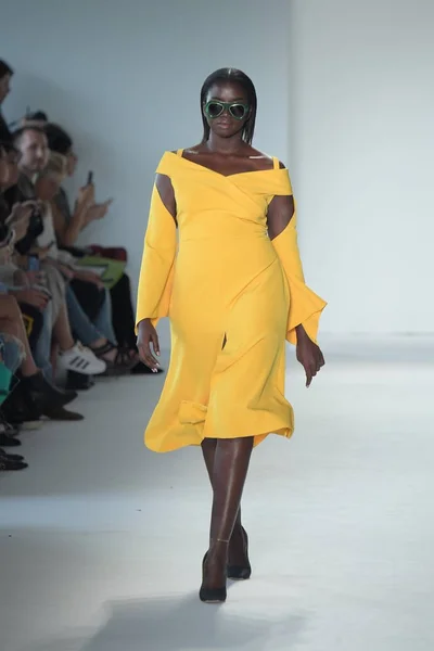 Desfile de moda de Christian Siriano — Foto de Stock