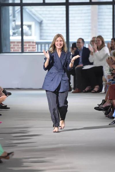 New York September Amy Smilovic Walks Runway Finale Tibi Spring — Stock Photo, Image