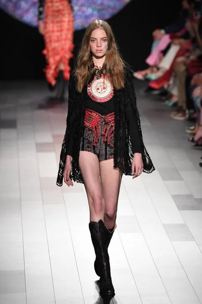 Anna Sui sfilata — Foto Stock