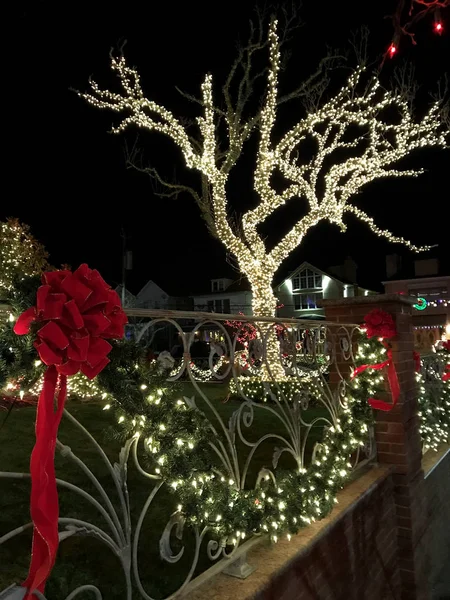 Brooklyn New York December 2017 Dyker Heights Kerstverlichting Het Leukste — Stockfoto