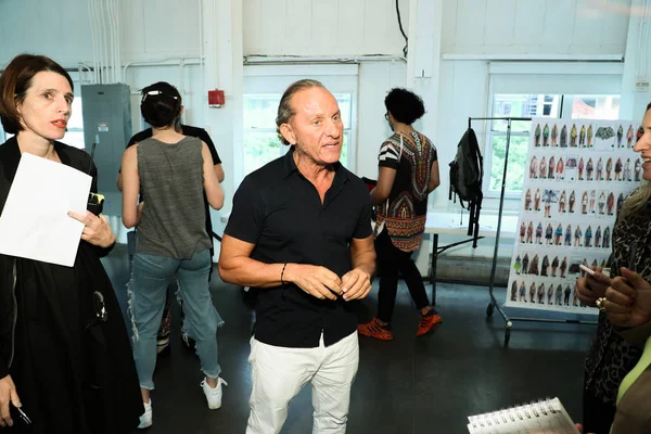 New York September Designer Custo Barcelona Backstage Custo Barcelona Show — Stockfoto