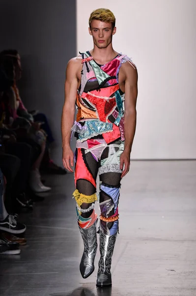 New York September Model Walk Runway Nyfw Shows Gallery Gallery — 스톡 사진