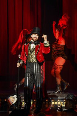 NEW YORK - EPTEMBER 09: The Blonds x Moulin Rouge The Musical during New York Fashion Week: The Shows on September 09, 2019, NYC.