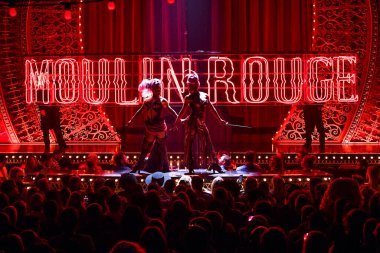 NEW YORK - EPTEMBER 09: The Blonds x Moulin Rouge The Musical during New York Fashion Week: The Shows on September 09, 2019, NYC.
