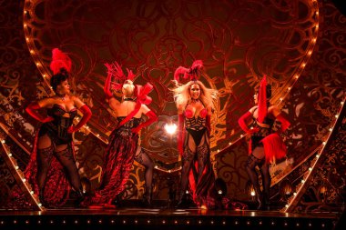 NEW YORK - EPTEMBER 09: The Blonds x Moulin Rouge The Musical during New York Fashion Week: The Shows on September 09, 2019, NYC.