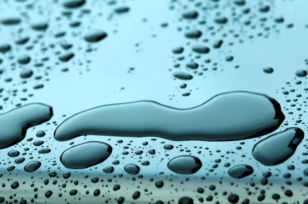 Resumo Fundo Gota Chuva Início Manhã Após Chuva Forte — Fotografia de Stock