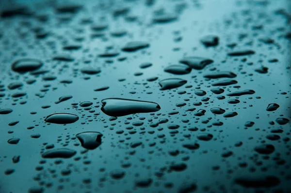 要旨大雨後の早朝の雨の背景 — ストック写真