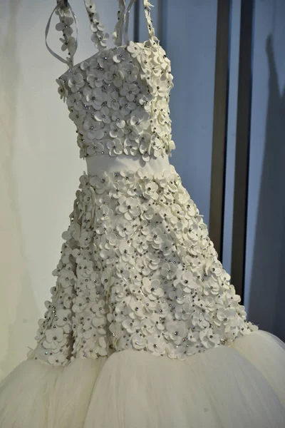 Viktor And Rolf Mariage Collection Presentation Nyc Back Stock Photo