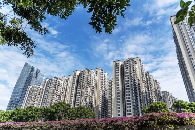 guangzhou Çin yerleşik binalarda