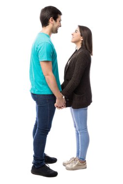 hoş bir çift elele