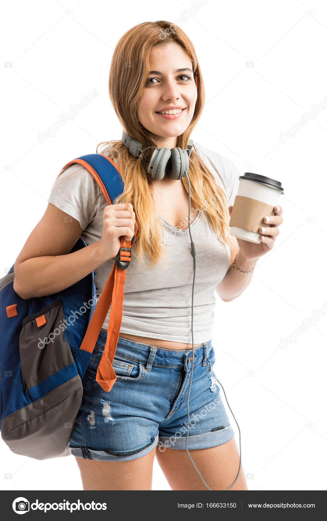 College student drinking coffee Stock Photo by ©tonodiaz 166633150