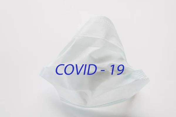 Nový Coronavirus 2019 Ncov Dýchací Maska Virová Medicína — Stock fotografie