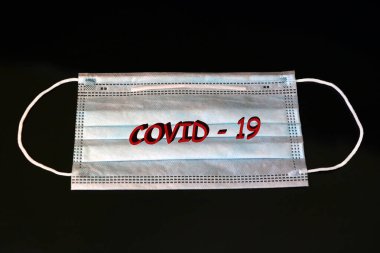 ABD 'de COVID-19 Coronavirüs. COVID-19 küresel borsayı etkiliyor. Kriz ve finans kavramı. Corona virüsü salgını ve salgın korkuları dünya ekonomisini vurdu