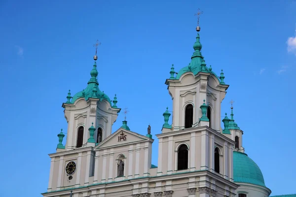 Berühmtes Wahrzeichen Ist Die Kathedrale Franziskus Xaver Grodno Bestes Reiseziel — Stockfoto