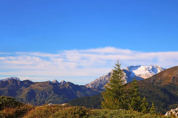 Dolomieten Landschap Italiaanse Alpen Zomertijd Natuur — Stockfoto