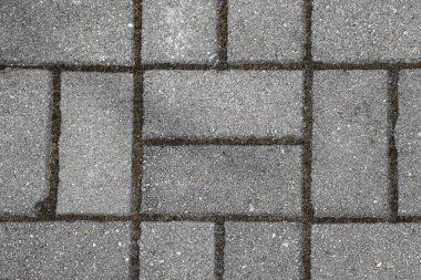 Asfalt döşeme dokusu. Geçmişi. Seçici odak