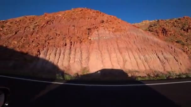 Strade Americane Sono Maestose Infinite Ideali Viaggio Strada Strada Snoda — Video Stock