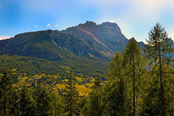 Dolomiten Und Wälder Dolomiten Italien Europa — Stockfoto