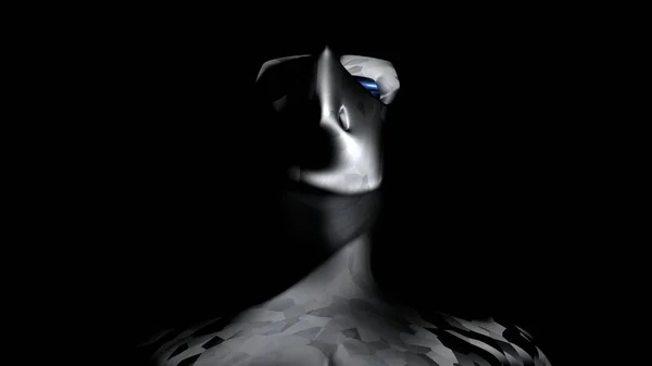 Uzaylılar baş içinde belgili tanımlık karanlık