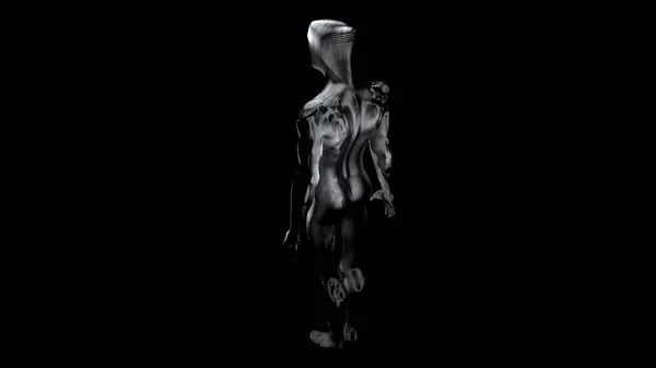 Cyborg whith karbon açık 6 baş