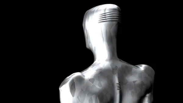 Gümüş whith karbon ışık 13 cyborg