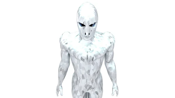 Cyborg gümüş ile karbon ışık 33