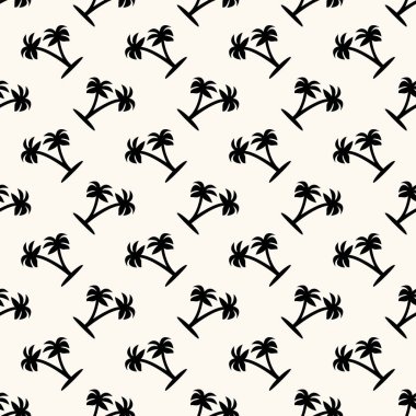 Avuç içi siluetleriyle vektörsüz geometrik desen. Duvar kağıdı, şablon dolguları, web sayfası arkaplanı, yüzey dokuları için kullanılabilir