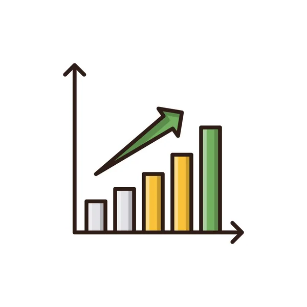 Звіт Векторна Плоска Піктограма — стоковий вектор